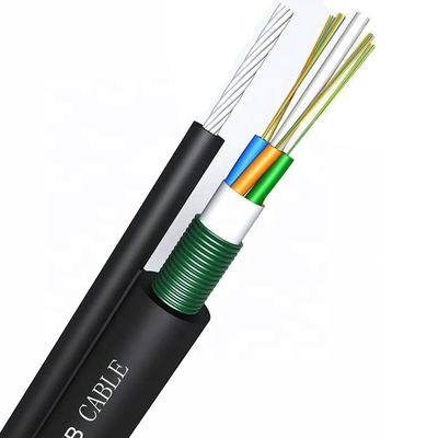 Selbsttragendes Kern-Abbildung 8-Luftfaser-Optiktransceiverkabel GYXTC8S 12