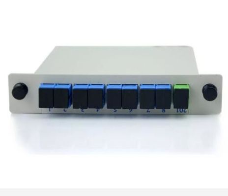 Faser 1*8 SCUPC APC Optik-PLC-Teiler mit Einsatz-Art