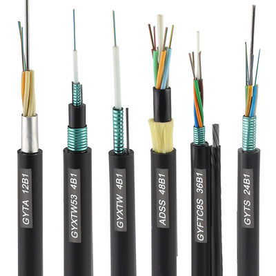 8.2mm 2 FOC Lichtwellenleiter der Kern-im Freien mit 0.9mm straffem abgedämpftem Kabel