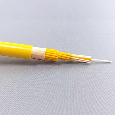 Innen-LSZH Aramid spinnen Lichtwellenleiter GJPFJH 4 der Stärke-G652D Kern 6 8 12 24 48