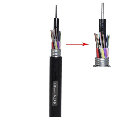 Gepanzertes Optikrohr des LWL - Kabel-GYTA im Freien begrub 24 32 48 84 96 144 288 Kerne