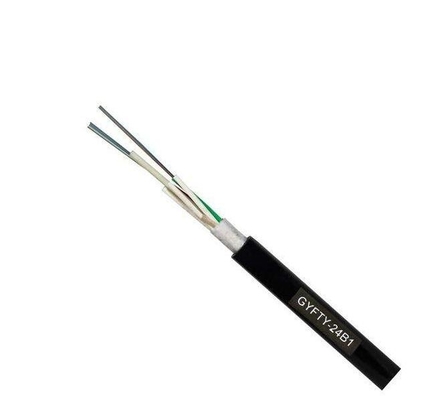 Monomode- im Freien G652D FRP 12 24 48 96 Kern-Lichtwellenleiter GYFTY