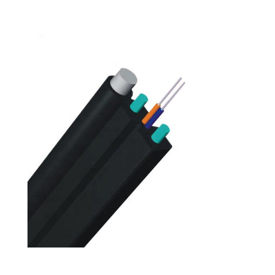 Faser Ftth-Transceiverkabel im Freien 1 2 4 6 8 12 Stahlstrang LSZH GJYXH FO 1.2mm
