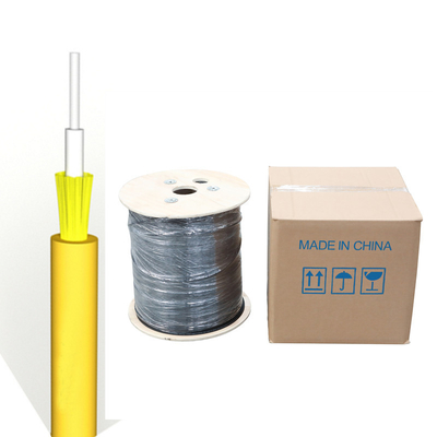 Hüllen-Lichtwellenleiter-Singlemode in mehreren Betriebsarten des GJFJV-Simplexkabel-straffer Puffer-PVC/LSZH