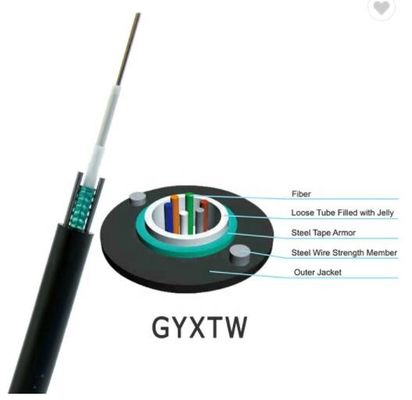 Gepanzerter Lichtwellenleiter GYXTW schreibt direktes Beerdigungs-Kabel