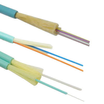 Multimodefaser-optisches Kabel LSZH-Jacken-GJFJV OM4 OM3