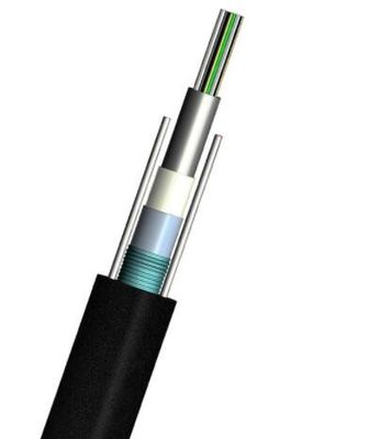 Luft2 4 6 8 10 12 24 Monomode--gepanzerter Lichtwellenleiter des Kern-GYXTW