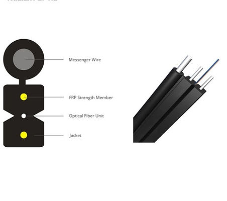 InnenLichtwellenleiter G657A1 G657A2 1 des Kern-2 Kern-4 des Kern-FTTH im Freien
