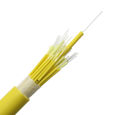 Kern-Einmodenfaser-optisches Kabel PVCs LSZH GJBFJH Inspektions-G657A1 Ausbruch-24