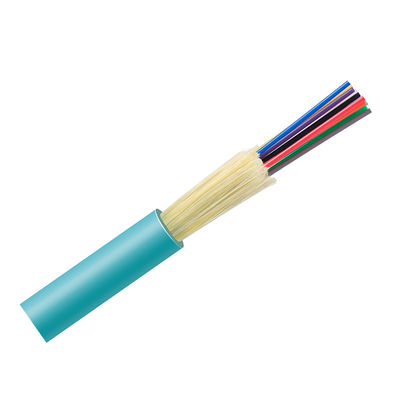 GJFJV-X Millimeter OM3 Verteilungs-fester Puffer Aqua Fiber Optic Cable