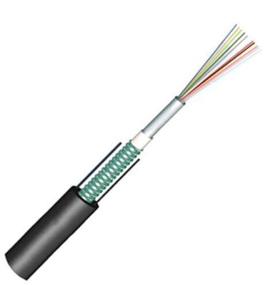 Leicht-gepanzertes Kabel des GYXTW-Lichtwellenleiter-Monomode--2-12cores Unitube