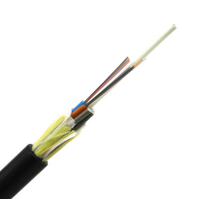Einzelner Kern G652 der Jacken-ADSS 48 aller dielektrische selbsttragende Lichtwellenleiter