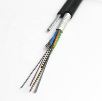 Selbsttragendes Kern-Abbildung 8-Luftfaser-Optiktransceiverkabel GYXTC8S 12