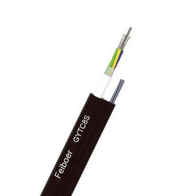 Selbsttragendes Kern-Abbildung 8-Luftfaser-Optiktransceiverkabel GYXTC8S 12