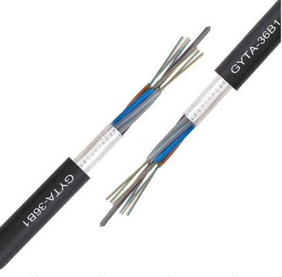 Optik-StahlLichtwellenleiter zentrales der Stärke g652 GYTA-Faser Mitglieds