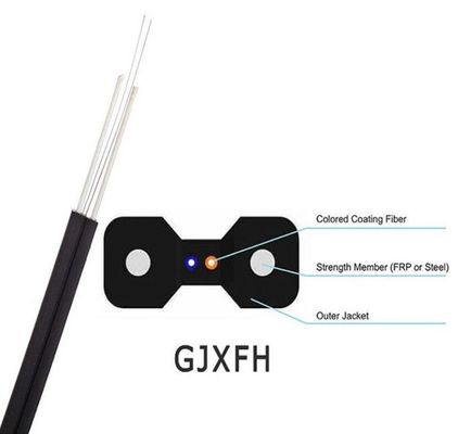 Kern 4 des Monomode--2 entkernen Innen-FTTH-Abbildung 8-Lichtwellenleiter