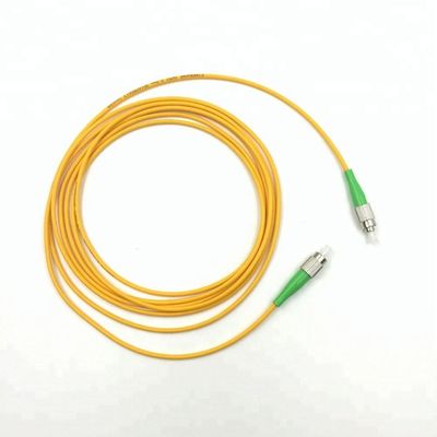 LSZH 3.0mm SC-SC Inspektions-Einmodenfaser-Flecken-Führungen