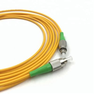 Gelbes Faser-Optikverbindungskabel G657A Sc APC