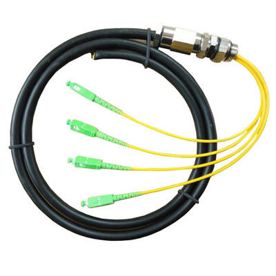 Gepanzerter Lichtwellenleiter Faser-Optikverbindungskabel-Jumper Wires FOC