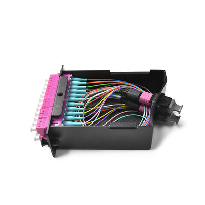 Faser-Optikkassetten-Modul FOC OM3 MTP MPO LC 12