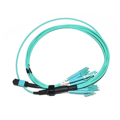 12 24 Kerne Fanout MPO LC-Ausbruch-Kabel MPO zum Fanout-Kabel