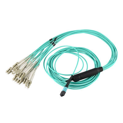 12 24 Kerne Fanout MPO LC-Ausbruch-Kabel MPO zum Fanout-Kabel