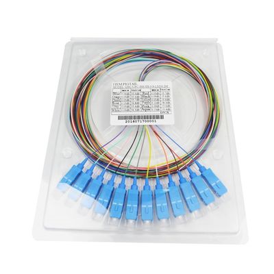 FOC LC Sc APC UPC 8 12 Farbband-Faser-Zopf