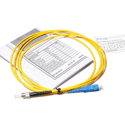 3.5mm 3.0mm 2.4mm G657A1 Lichtwellenleiter-Verbindungskabel Sc APC FOC