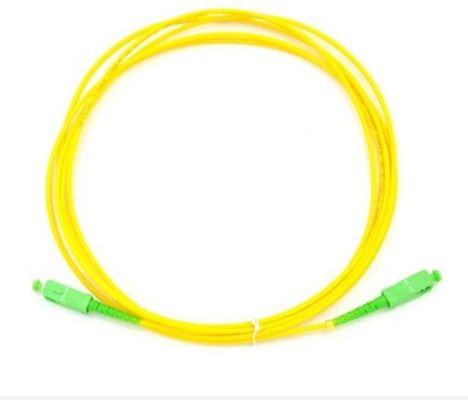 0.9mm 2.0mm 3.0mm 9/125um Singlemode Simplex-Verbindungskabel Sc APC
