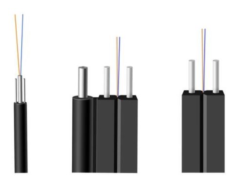 2 4 6 8 10 12 Mikro-FTTH Innentransceiverkabel des Kern-im Freien