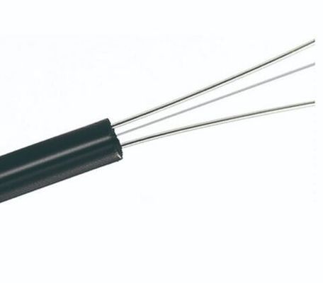 G.652D G.657A LSZH Transceiverkabel des PVC-Jacken-2 Kern-FTTH aus optischen Fasern
