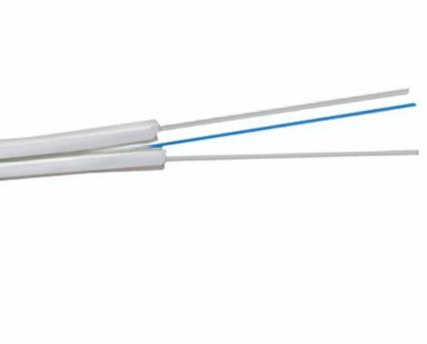 G.652D G.657A LSZH Transceiverkabel des PVC-Jacken-2 Kern-FTTH aus optischen Fasern