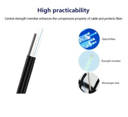 TRANSCEIVERKABEL GJYXFCH 1 - 24 Kern-selbsttragendes FTTH Luftim freien