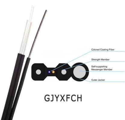 TRANSCEIVERKABEL GJYXFCH 1 - 24 Kern-selbsttragendes FTTH Luftim freien