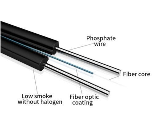 HDPE Jacken-im Freien Singlemode LWL - Kabel für FTTH