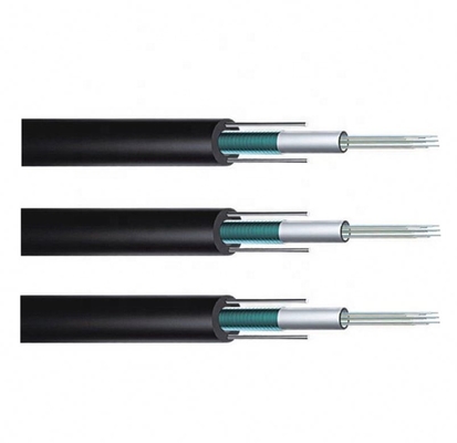 LWL - Kabel des Monomode--24 des Kern-GYXTW 70 Grad mit Stahldraht zwei