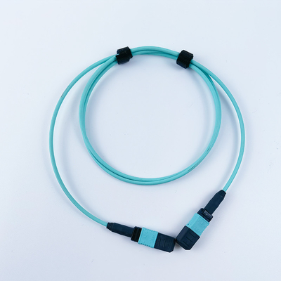 Das 12 Kern-Verbindungskabel lockern heraus Kit Fiber MTP Jumper Breakout Cord 2.0mm MPO zu LC auf