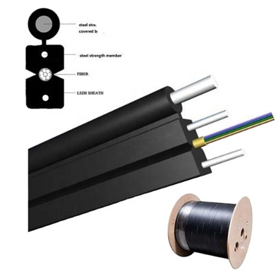 FTTH Innen2 Jacke des Kern-Faser-Transceiverkabel-1260nm LSZH für Netz-Verdrahtungs-System