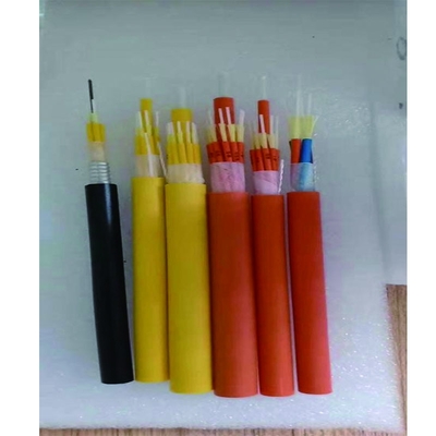 GJFJV feste 10mm PVC-/LSZH-Simplexhülle des Puffer-Multimodefaser-optischen Kabels