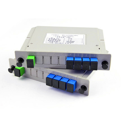 FTTH 1x12 PLC-Teiler-Glasfaser mit Kassette Sc-/APC-Verbindungsstück-FTTH