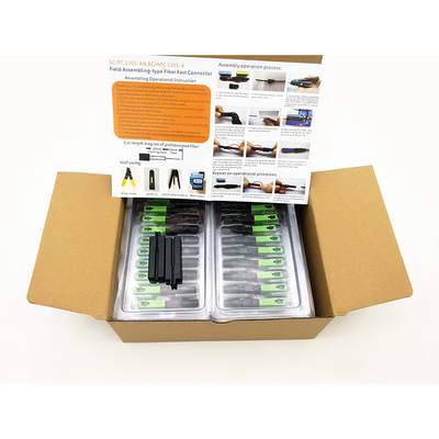 Faser-Optikschnellverbinder Sc APC FTTH-Monomode- UPC APC Faser-schnelles Verbindungsstück