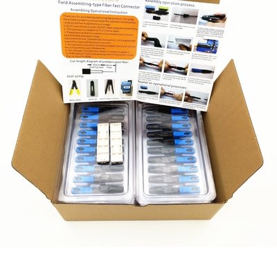 Faser-Optikschnellverbinder Sc APC FTTH-Monomode- UPC APC Faser-schnelles Verbindungsstück