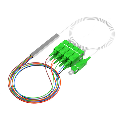 Sc APC UPC 1 x Faser 8 Optik-PLC-Teiler Sc-Teiler Mini Tube Type Splitter